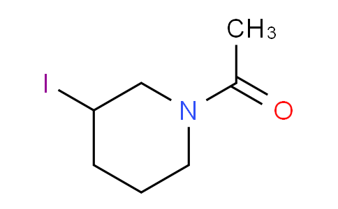 CAS No. 1353971-15-9, 1-(3-Iodopiperidin-1-yl)ethanone