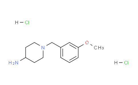 CAS No. 57645-53-1, 1-(3-Methoxybenzyl)piperidin-4-amine dihydrochloride