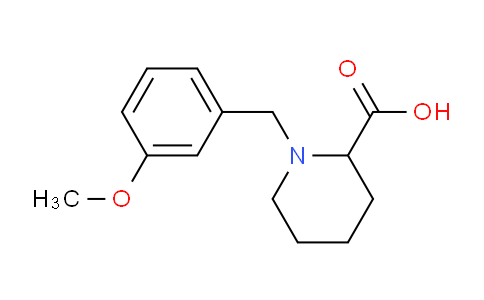 CAS No. 187994-08-7, 1-(3-Methoxybenzyl)piperidine-2-carboxylic acid