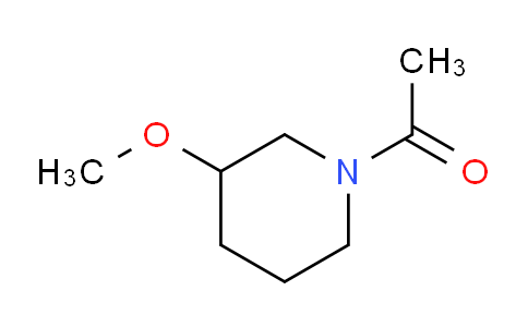 CAS No. 4045-28-7, 1-(3-Methoxypiperidin-1-yl)ethanone