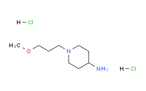 CAS No. 1255098-75-9, 1-(3-Methoxypropyl)piperidin-4-amine dihydrochloride