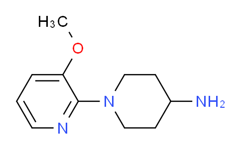 CAS No. 902837-16-5, 1-(3-Methoxypyridin-2-yl)piperidin-4-amine