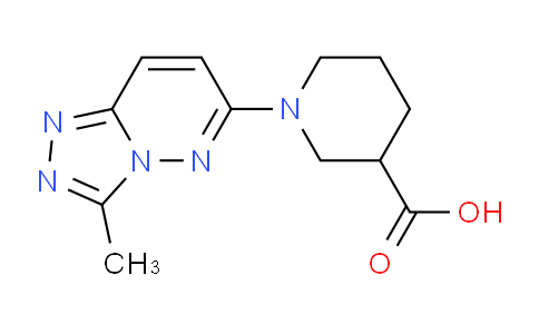 CAS No. 1144452-93-6, 1-(3-Methyl-[1,2,4]triazolo[4,3-b]pyridazin-6-yl)piperidine-3-carboxylic acid