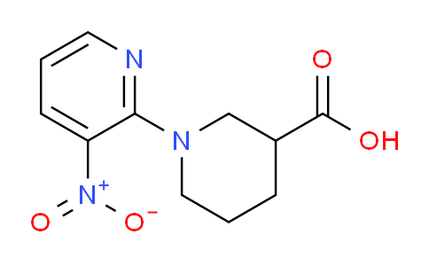 CAS No. 937606-75-2, 1-(3-Nitropyridin-2-yl)piperidine-3-carboxylic acid