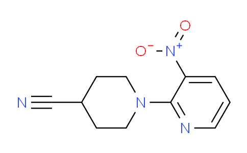 CAS No. 671191-99-4, 1-(3-Nitropyridin-2-yl)piperidine-4-carbonitrile