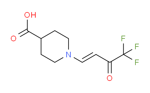 CAS No. 379725-83-4, 1-(4,4,4-Trifluoro-3-oxobut-1-en-1-yl)piperidine-4-carboxylic acid