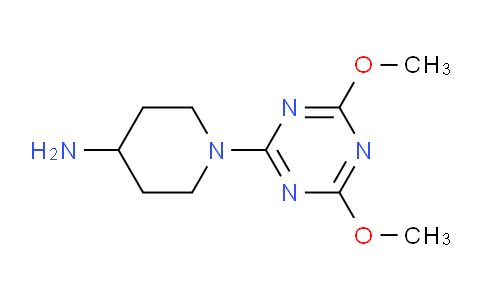 CAS No. 596818-13-2, 1-(4,6-Dimethoxy-1,3,5-triazin-2-yl)piperidin-4-amine
