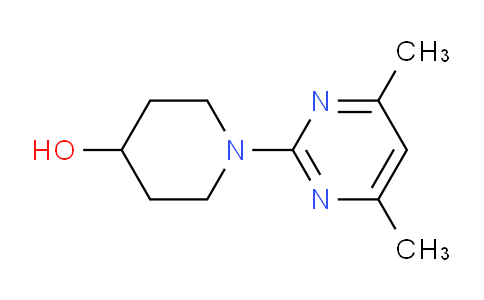 CAS No. 893755-94-7, 1-(4,6-Dimethylpyrimidin-2-yl)piperidin-4-ol