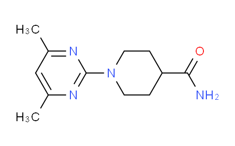 CAS No. 792940-20-6, 1-(4,6-Dimethylpyrimidin-2-yl)piperidine-4-carboxamide