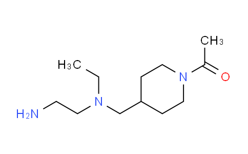 CAS No. 1353974-59-0, 1-(4-(((2-Aminoethyl)(ethyl)amino)methyl)piperidin-1-yl)ethanone