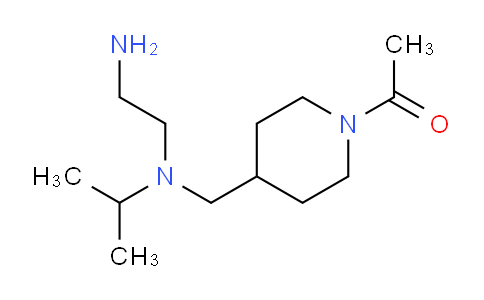CAS No. 1353972-14-1, 1-(4-(((2-Aminoethyl)(isopropyl)amino)methyl)piperidin-1-yl)ethanone