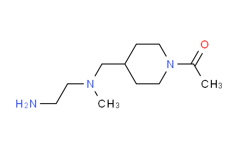 CAS No. 1353958-01-6, 1-(4-(((2-Aminoethyl)(methyl)amino)methyl)piperidin-1-yl)ethanone