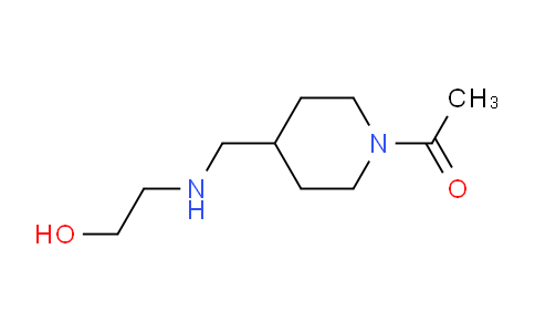 CAS No. 1353966-63-8, 1-(4-(((2-Hydroxyethyl)amino)methyl)piperidin-1-yl)ethanone