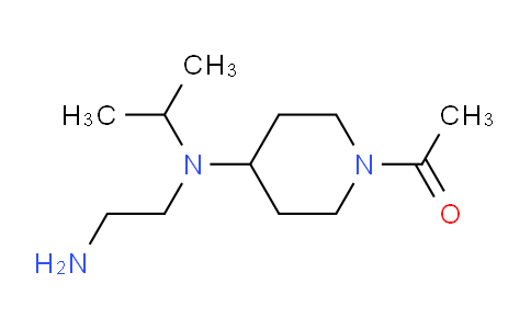 CAS No. 1353958-06-1, 1-(4-((2-Aminoethyl)(isopropyl)amino)piperidin-1-yl)ethanone