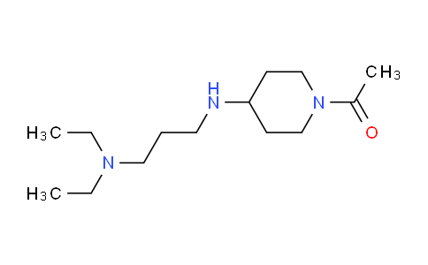 CAS No. 1119450-05-3, 1-(4-((3-(Diethylamino)propyl)amino)piperidin-1-yl)ethanone