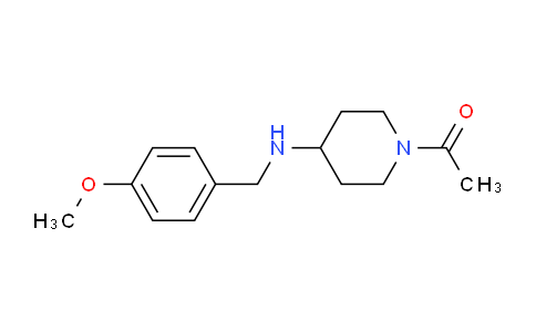 CAS No. 415951-99-4, 1-(4-((4-Methoxybenzyl)amino)piperidin-1-yl)ethanone