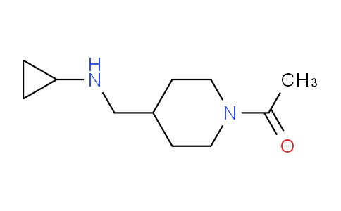 CAS No. 1353975-61-7, 1-(4-((Cyclopropylamino)methyl)piperidin-1-yl)ethanone