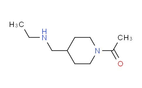 CAS No. 1232402-72-0, 1-(4-((Ethylamino)methyl)piperidin-1-yl)ethanone