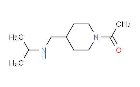 CAS No. 1353979-33-5, 1-(4-((Isopropylamino)methyl)piperidin-1-yl)ethanone