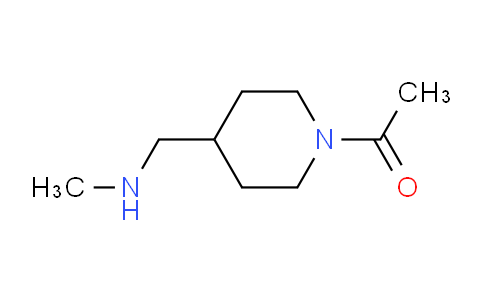 CAS No. 1353944-09-8, 1-(4-((Methylamino)methyl)piperidin-1-yl)ethanone