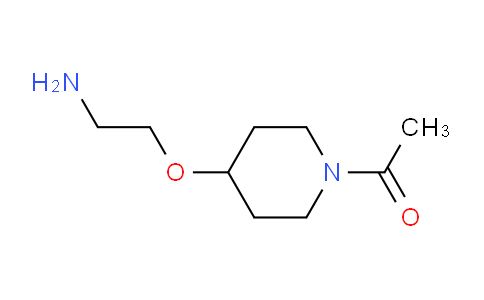 CAS No. 1353983-39-7, 1-(4-(2-Aminoethoxy)piperidin-1-yl)ethanone