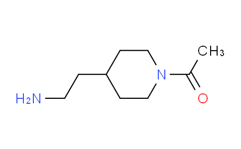 CAS No. 791563-61-6, 1-(4-(2-Aminoethyl)piperidin-1-yl)ethanone