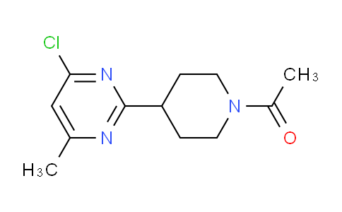 MC633160 | 1316223-78-5 | 1-(4-(4-Chloro-6-methylpyrimidin-2-yl)piperidin-1-yl)ethanone