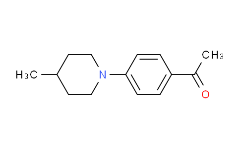 CAS No. 149704-71-2, 1-(4-(4-Methylpiperidin-1-yl)phenyl)ethanone