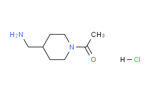 CAS No. 173337-02-5, 1-(4-(Aminomethyl)piperidin-1-yl)ethanone hydrochloride
