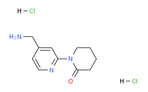 CAS No. 1439897-74-1, 1-(4-(Aminomethyl)pyridin-2-yl)piperidin-2-one dihydrochloride