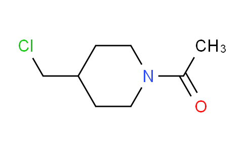 CAS No. 865074-93-7, 1-(4-(Chloromethyl)piperidin-1-yl)ethanone