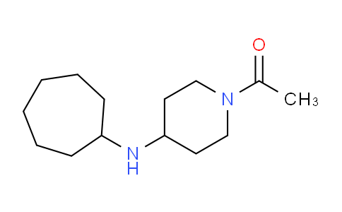 CAS No. 415947-24-9, 1-(4-(Cycloheptylamino)piperidin-1-yl)ethanone