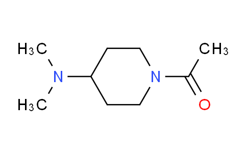 CAS No. 497838-40-1, 1-(4-(Dimethylamino)piperidin-1-yl)ethanone
