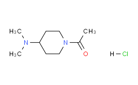 CAS No. 1956307-17-7, 1-(4-(Dimethylamino)piperidin-1-yl)ethanone hydrochloride