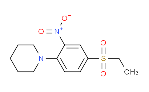 CAS No. 942474-62-6, 1-(4-(Ethylsulfonyl)-2-nitrophenyl)piperidine