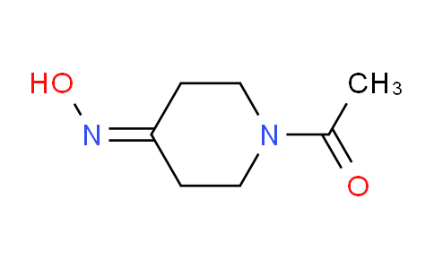 CAS No. 135581-16-7, 1-(4-(Hydroxyimino)piperidin-1-yl)ethanone