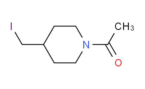 CAS No. 1353954-96-7, 1-(4-(Iodomethyl)piperidin-1-yl)ethanone