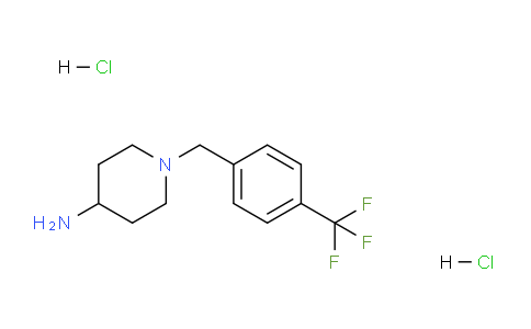 CAS No. 1214622-56-6, 1-(4-(Trifluoromethyl)benzyl)piperidin-4-amine dihydrochloride