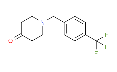 CAS No. 905986-83-6, 1-(4-(Trifluoromethyl)benzyl)piperidin-4-one