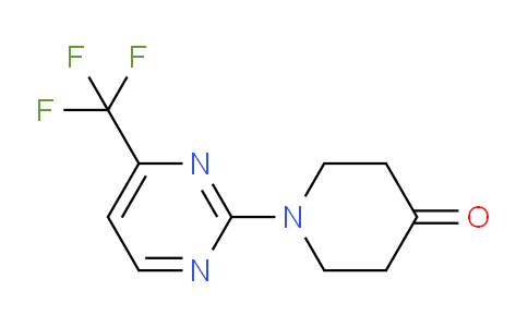 CAS No. 937604-44-9, 1-(4-(Trifluoromethyl)pyrimidin-2-yl)piperidin-4-one