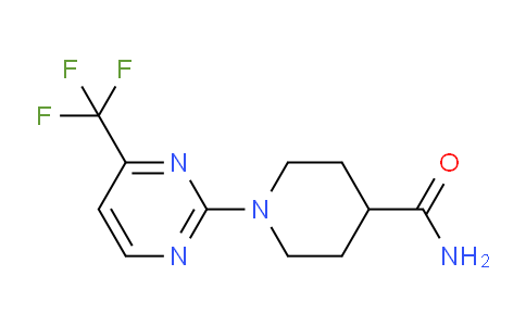 CAS No. 465514-29-8, 1-(4-(Trifluoromethyl)pyrimidin-2-yl)piperidine-4-carboxamide