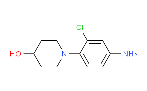 CAS No. 953743-03-8, 1-(4-Amino-2-chlorophenyl)piperidin-4-ol
