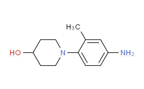 CAS No. 873537-60-1, 1-(4-Amino-2-methylphenyl)piperidin-4-ol