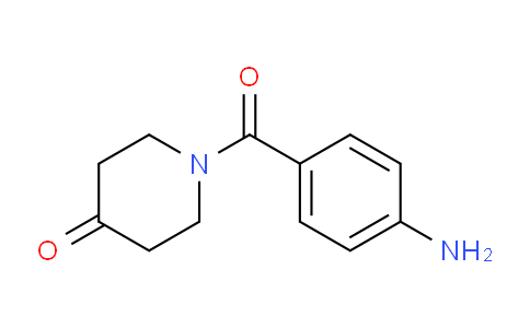 CAS No. 885274-94-2, 1-(4-Aminobenzoyl)piperidin-4-one