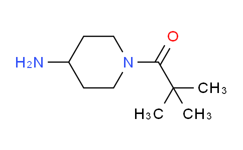CAS No. 195390-63-7, 1-(4-Aminopiperidin-1-yl)-2,2-dimethylpropan-1-one