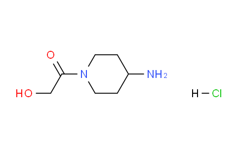 CAS No. 651056-82-5, 1-(4-Aminopiperidin-1-yl)-2-hydroxyethanone hydrochloride