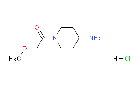 CAS No. 1158579-16-8, 1-(4-Aminopiperidin-1-yl)-2-methoxyethanone hydrochloride