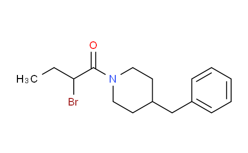 CAS No. 1119452-42-4, 1-(4-Benzylpiperidin-1-yl)-2-bromobutan-1-one