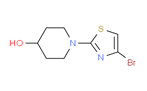 CAS No. 1017781-58-6, 1-(4-Bromothiazol-2-yl)piperidin-4-ol