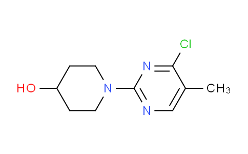CAS No. 1261230-25-4, 1-(4-Chloro-5-methylpyrimidin-2-yl)piperidin-4-ol